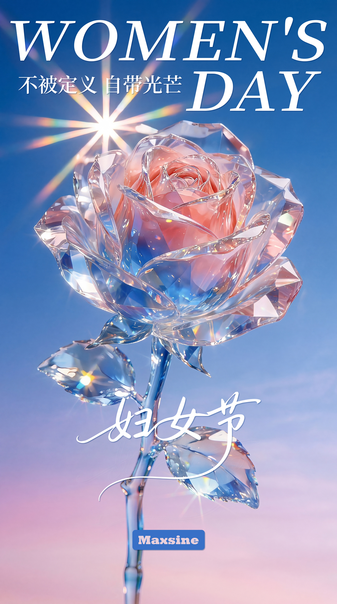 不被定义 自带光芒 | 迈信祝妳节日快乐！